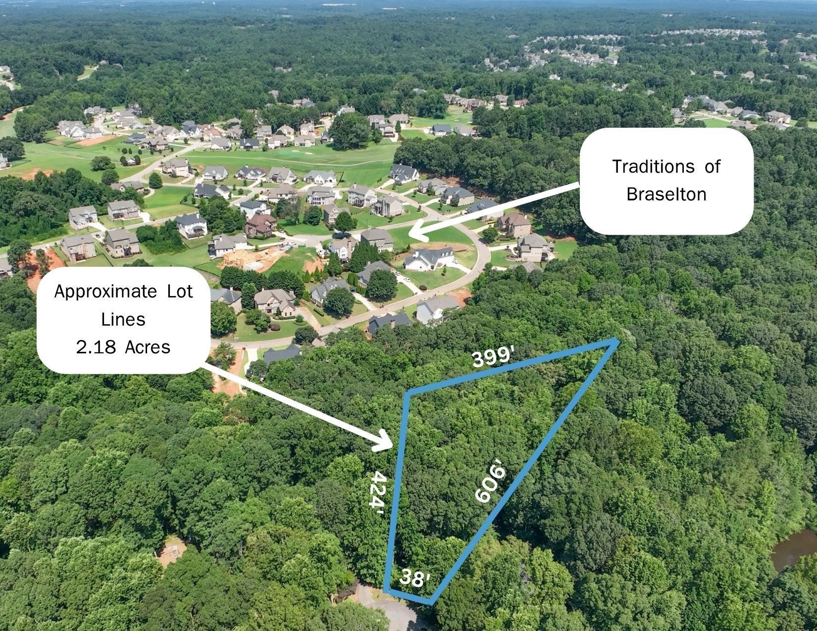 2.18 Acres, 0 Saddle Trail Road, Jefferson, GA 30549 Land and Farm