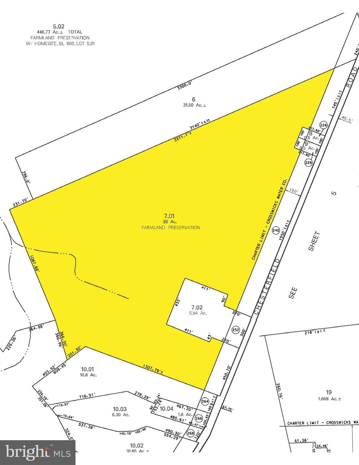 248 BORDENTOWN CHESTERFIELD ROAD, Chesterfield, NJ 08515 MLS