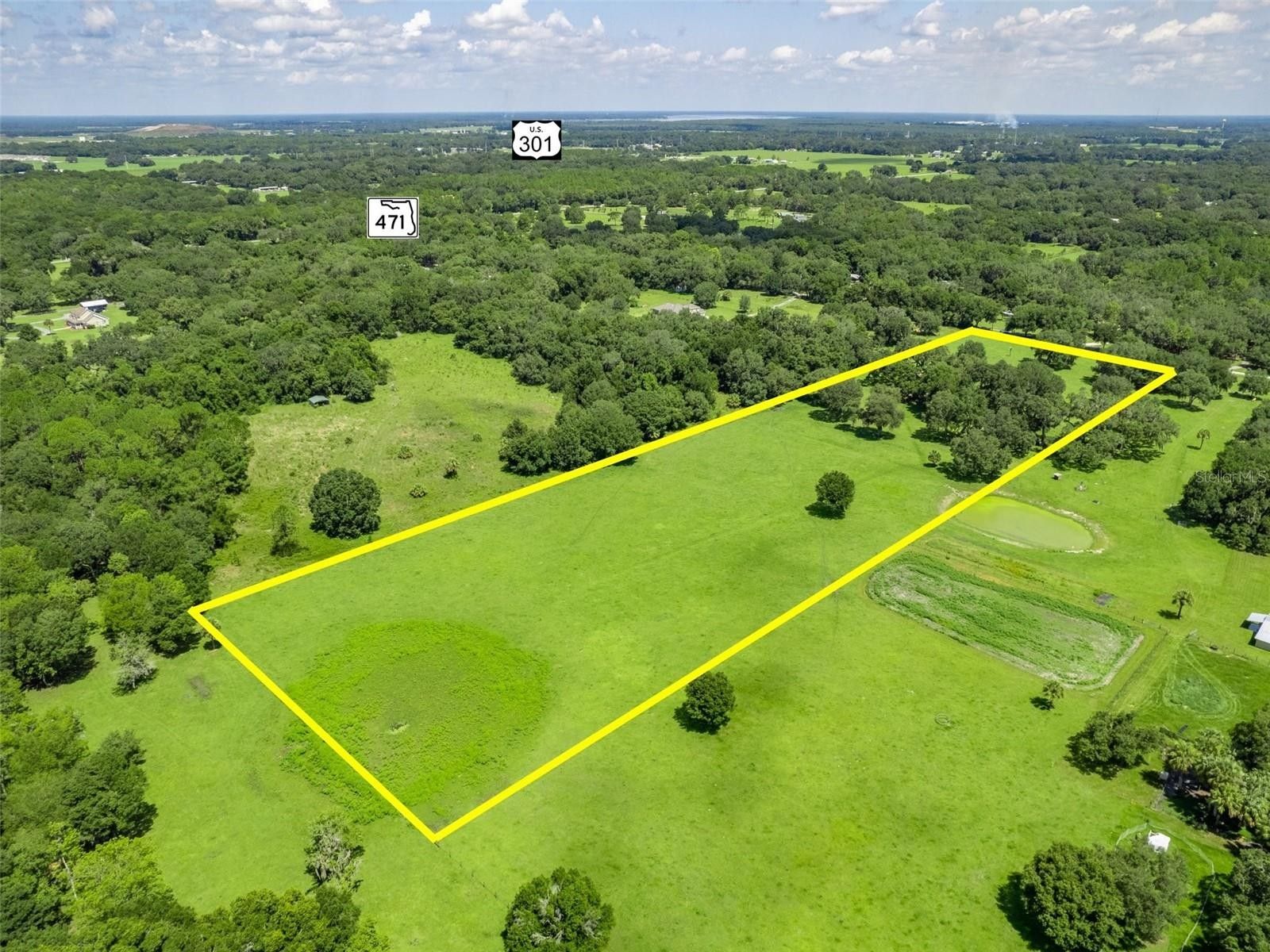 10 Acres, SE 20TH LANE, Sumterville, FL 33585 Land and Farm