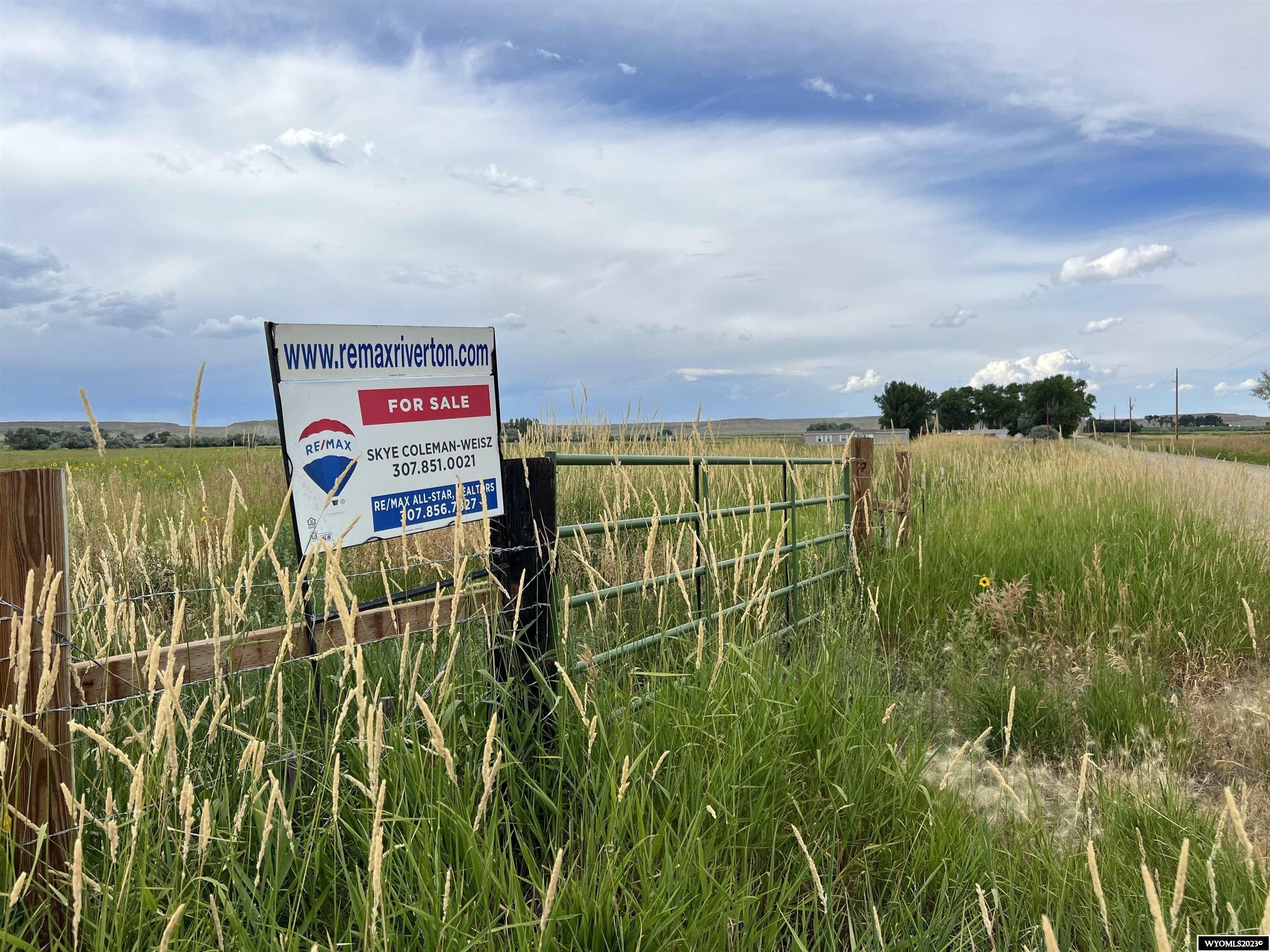 6.73 Acres, Lot 5 Paradise Estates, Riverton, WY 82501 Land and Farm