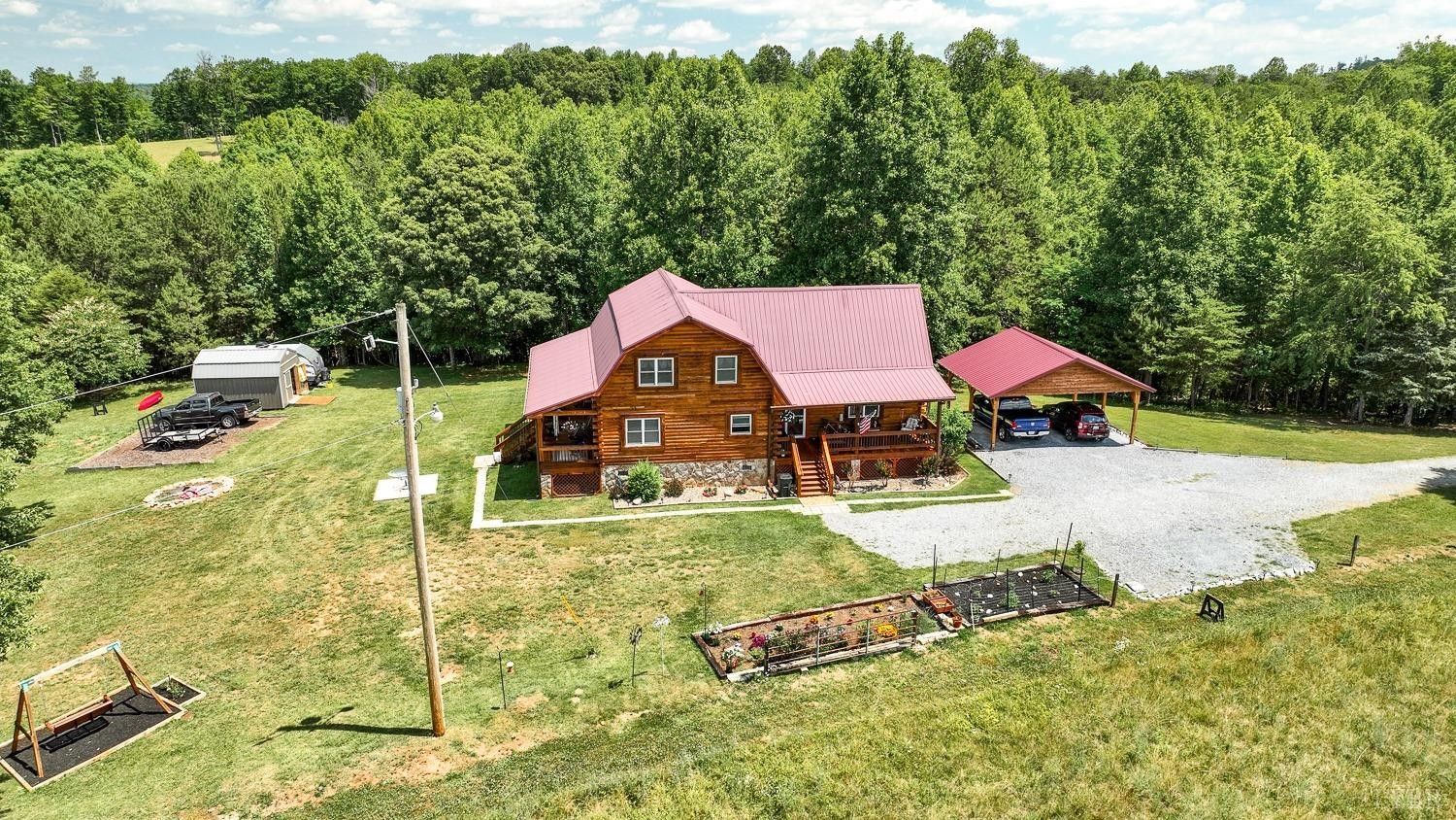 4.27 Acres, 905 Clarks Road, Rustburg, VA 24588 Land and Farm