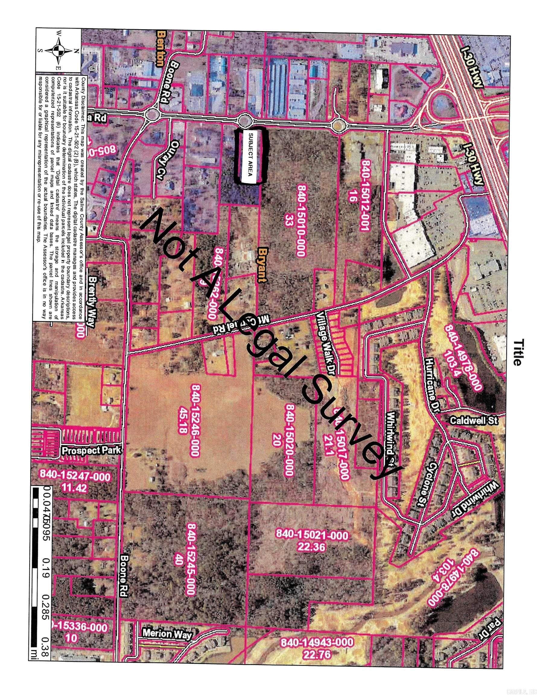 2.82 Acres, 6817 Alcoa Road, Benton, AR 72015 Land and Farm