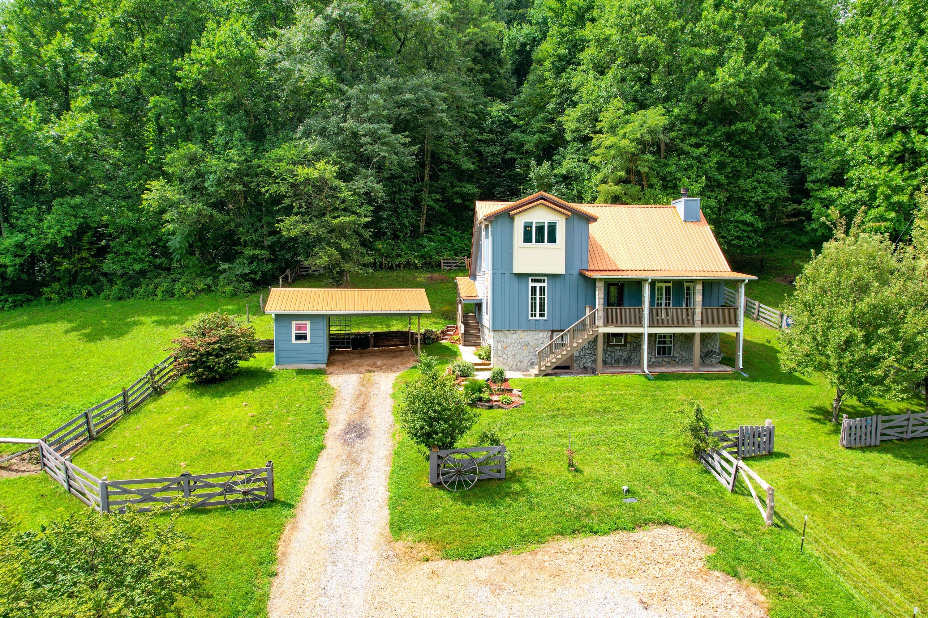 14.77 Acres, 286 Prices Road, Surgoinsville, TN 37873 Land and Farm