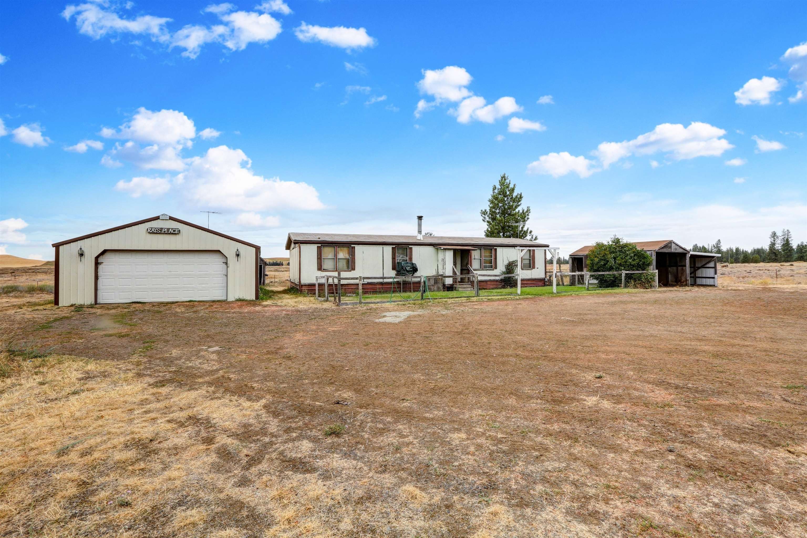 9.61 Acres, 16402 S Carstens, Edwall, WA 99008 Land and Farm