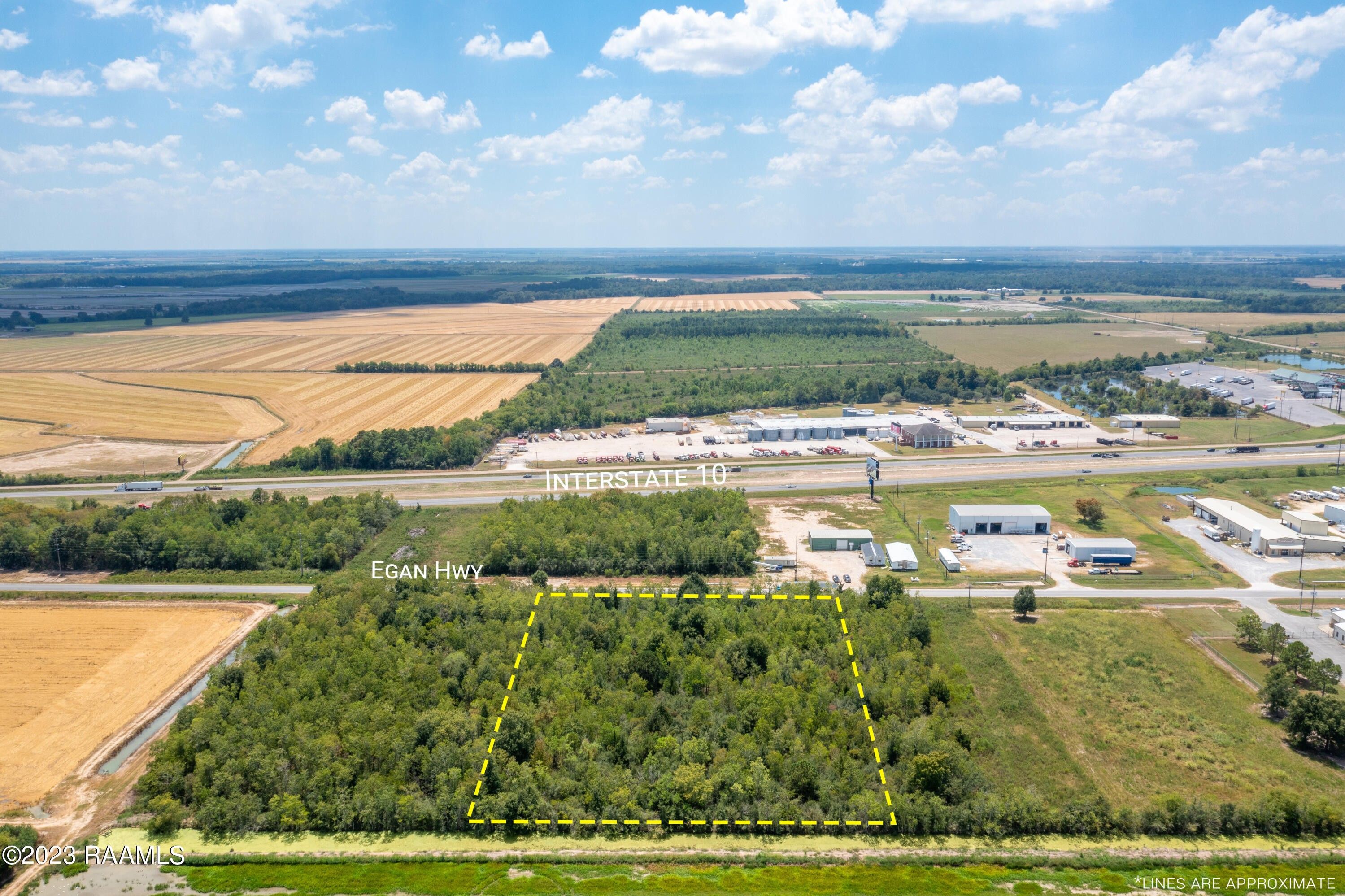 2.84 Acres, Tbd Egan Hwy, Crowley, LA 70526 Land and Farm