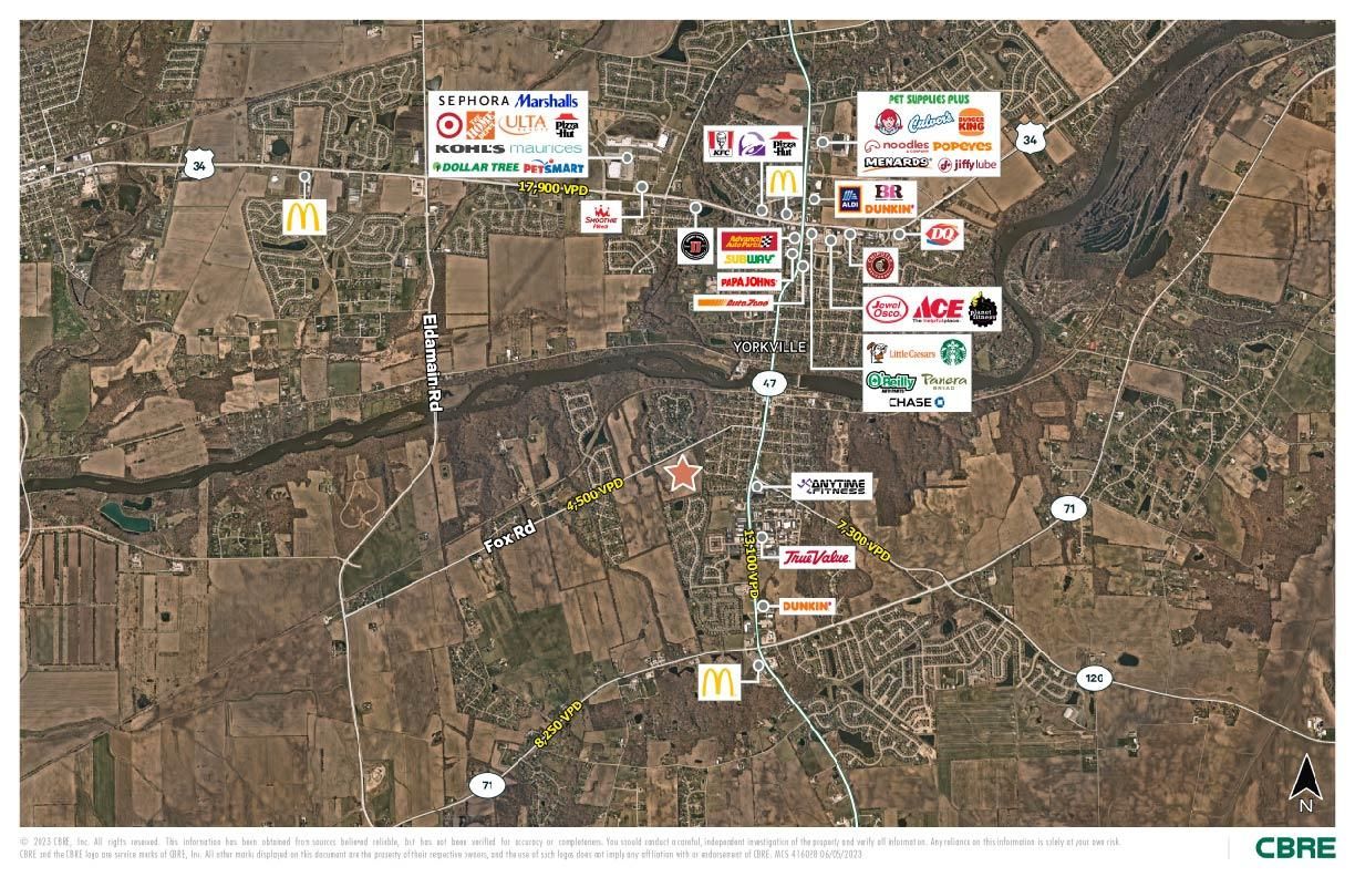 50 Acres, SWQ Rt 47 & Fox_Yorkville, Yorkville, IL 60560 Land and Farm