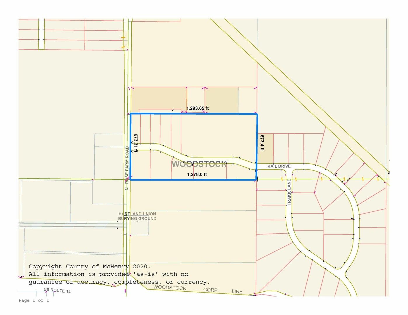 0 Rail Drive / Rose Farm Road, Woodstock, IL 60098 MLS 11868714