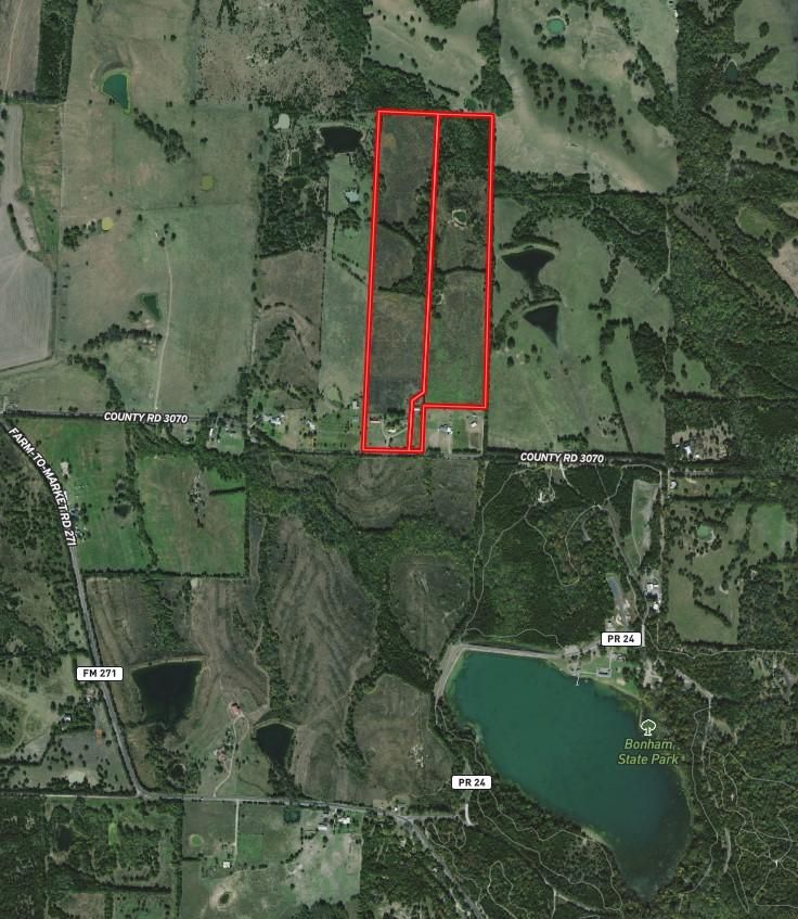 849 County Road 3070, Bonham, TX 75418 Land and Farm