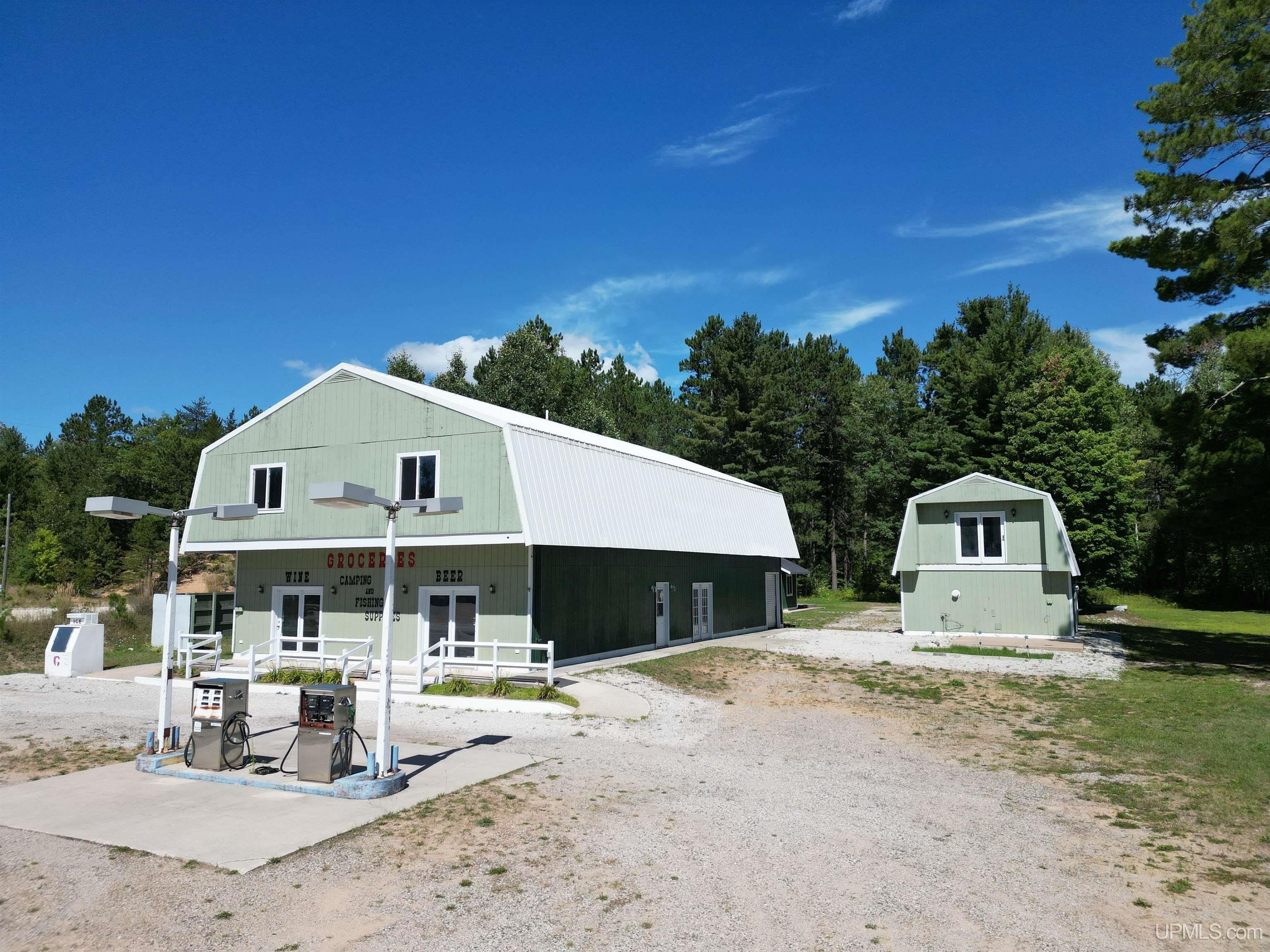 39924 W M123, Paradise, MI 49768 MLS 50120355 Land and Farm