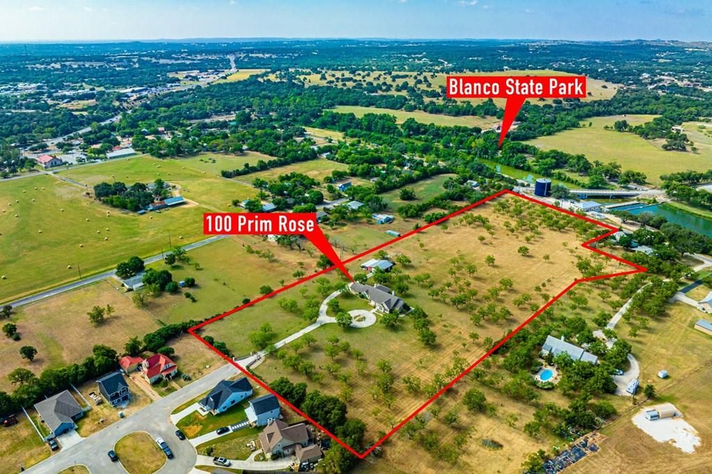 100 Prim Rose Road, Blanco, TX 78606 MLS 109473 Land and Farm
