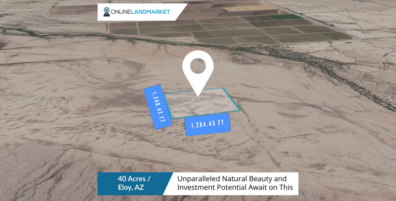 40 Acres, 23462 S Jamestown Rd, Eloy, AZ 85131 Land and Farm