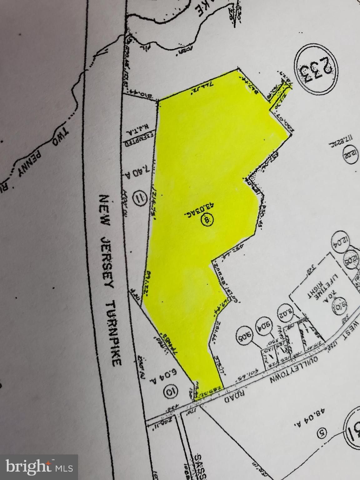 43.03 Acres, 800 W QUILLEYTOWN ROAD, Penns Grove, NJ 08069 Land and Farm