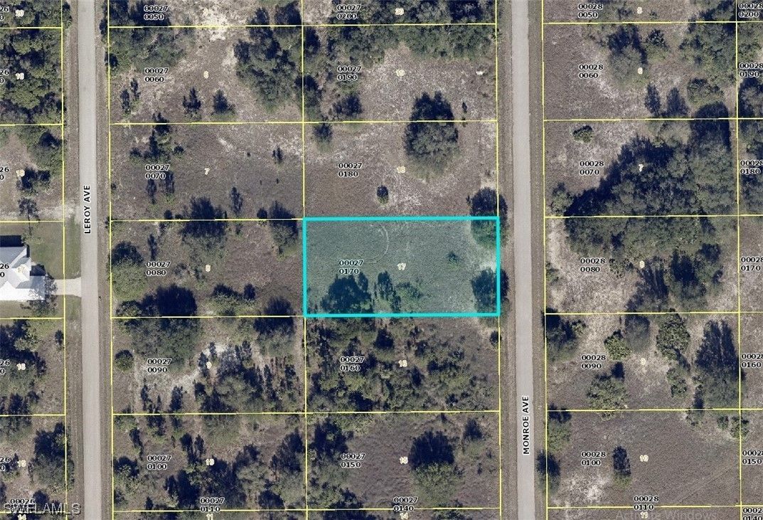 0.5 Acres, 1809 Monroe Avenue, Lehigh Acres, FL 33972 Land and Farm