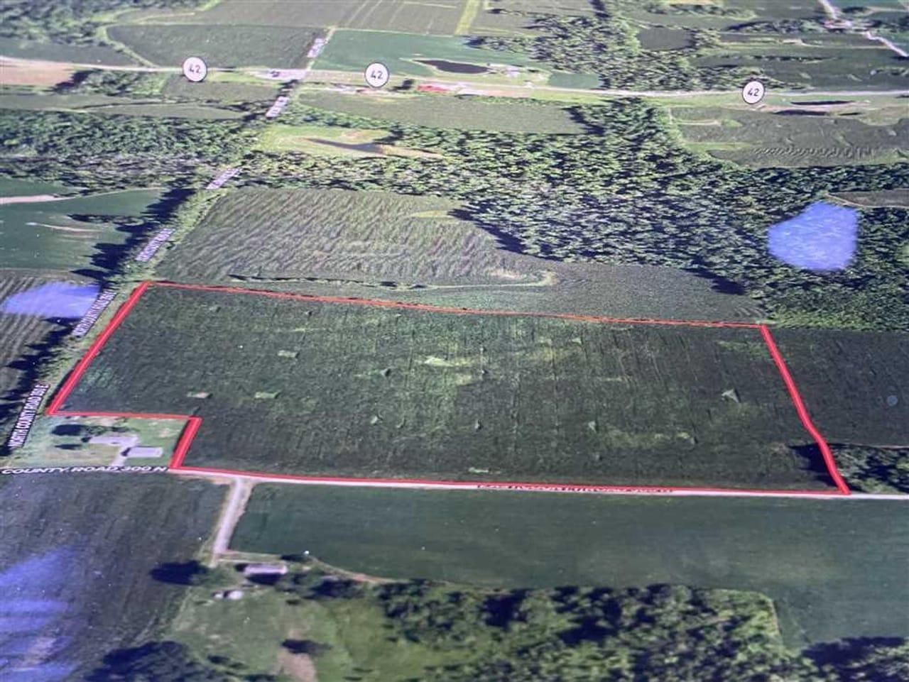 38.6 Acres, 3569 E CO RD 300 N, Center Point, IN 47840 Land and Farm