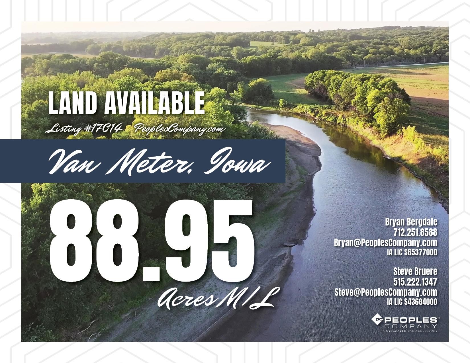 Mill Street, Van Meter, IA 50261 MLS 679847 Land and Farm