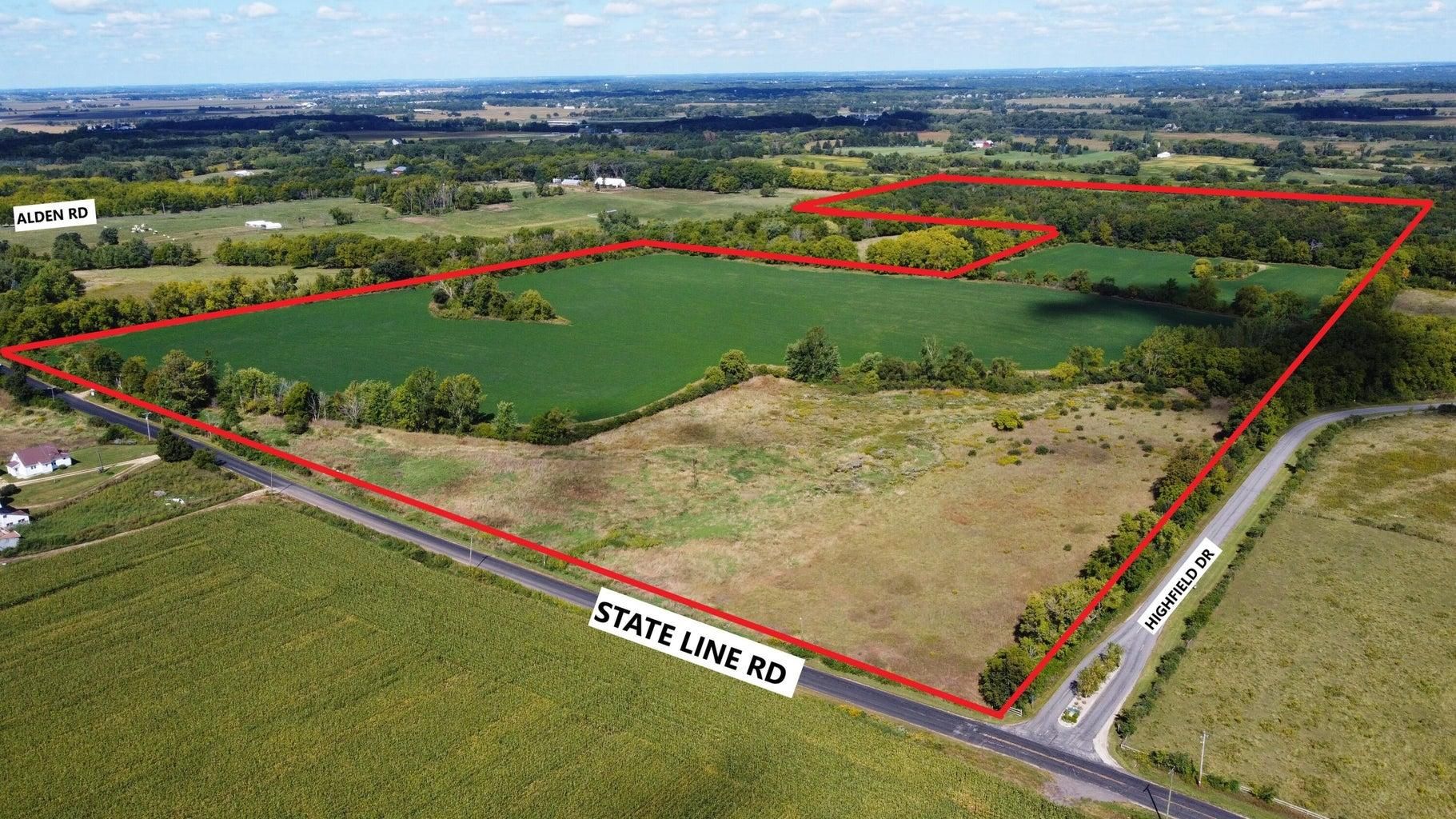 70 Acres, Lot 0 State Line Rd, Walworth, WI 53184 Land and Farm