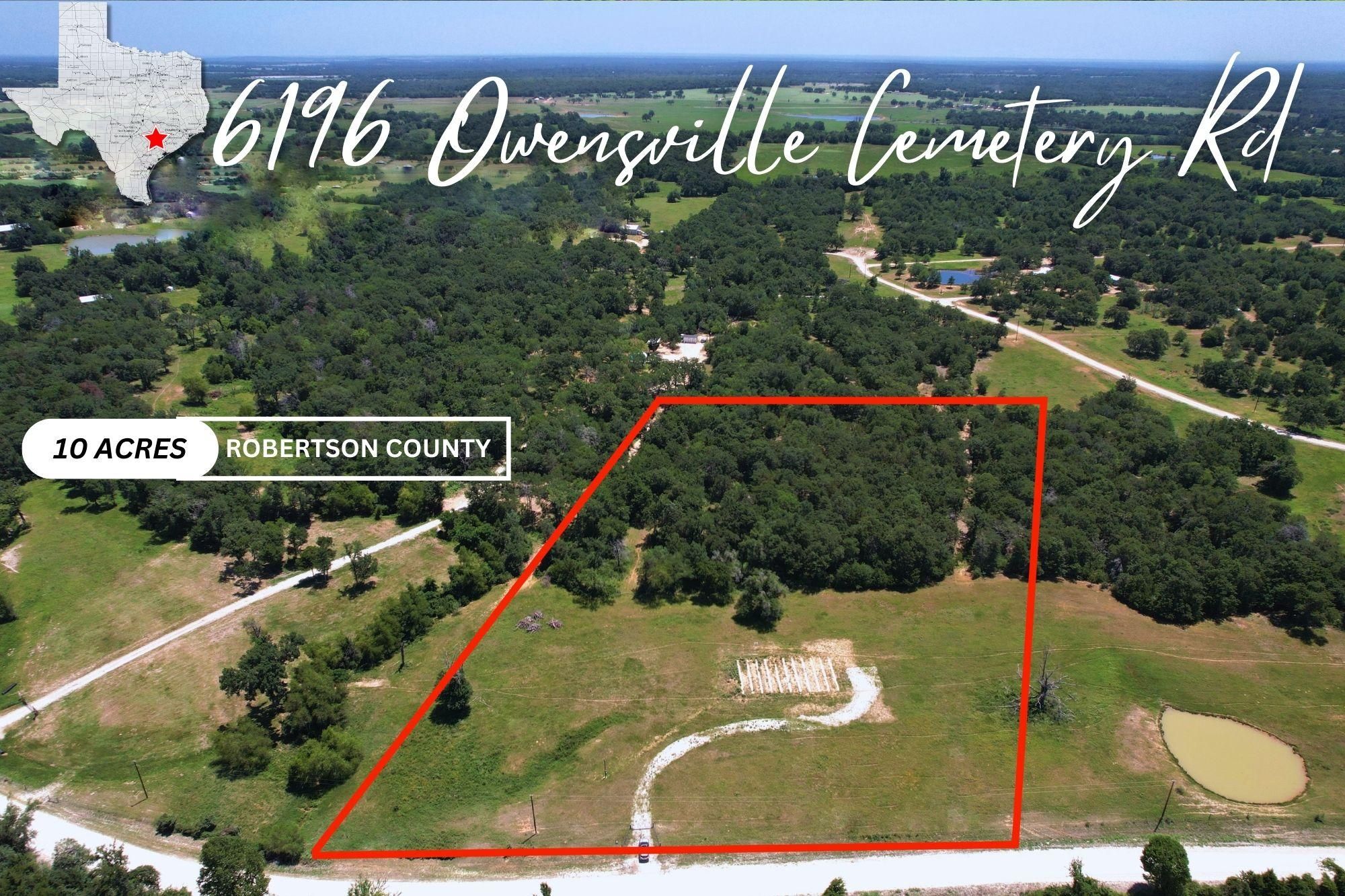 6196 Owensville Cemetery Road, Franklin, TX 77856 Land and Farm