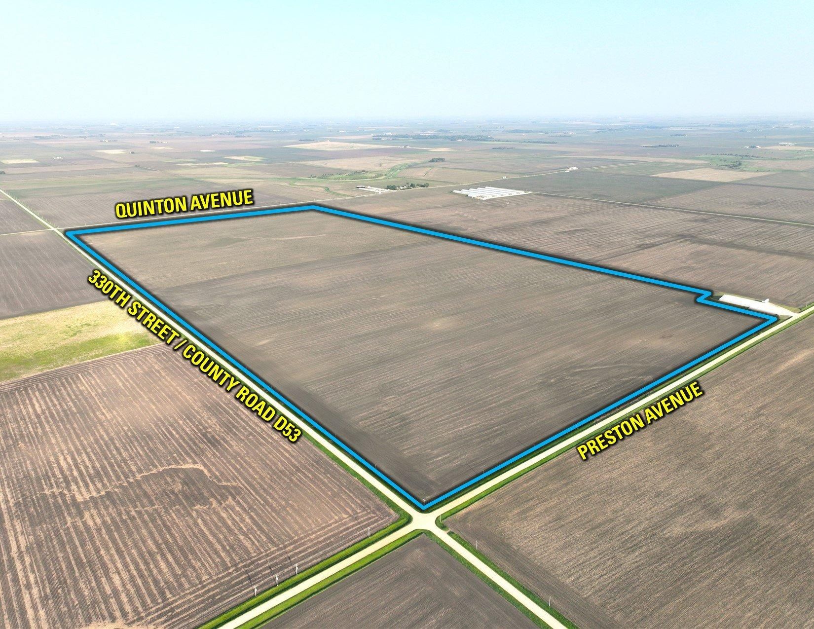 316.99 Acres, 330th Street, Lohrville, IA 51453 Land and Farm