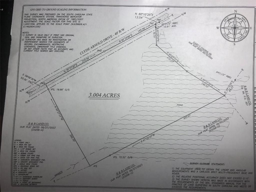 3 Acres, 000 CLYDE ARNOLD Drive, Starr, SC 29684 Land and Farm