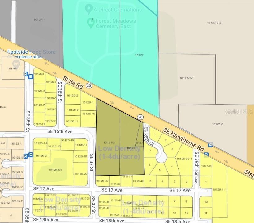 5.5 Acres, 3721 SE HAWTHORNE ROAD, Gainesville, FL 32641 Land and Farm