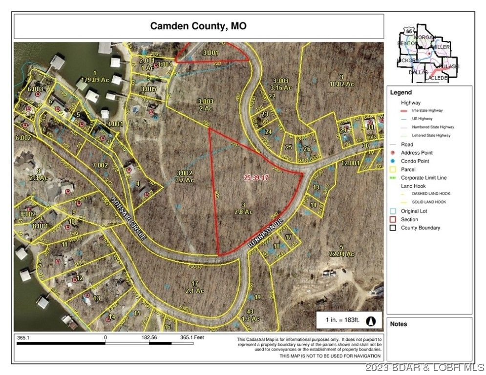 2.8 Acres, TBD Storm Cove Drive, Linn Creek, MO 65052 Land and Farm