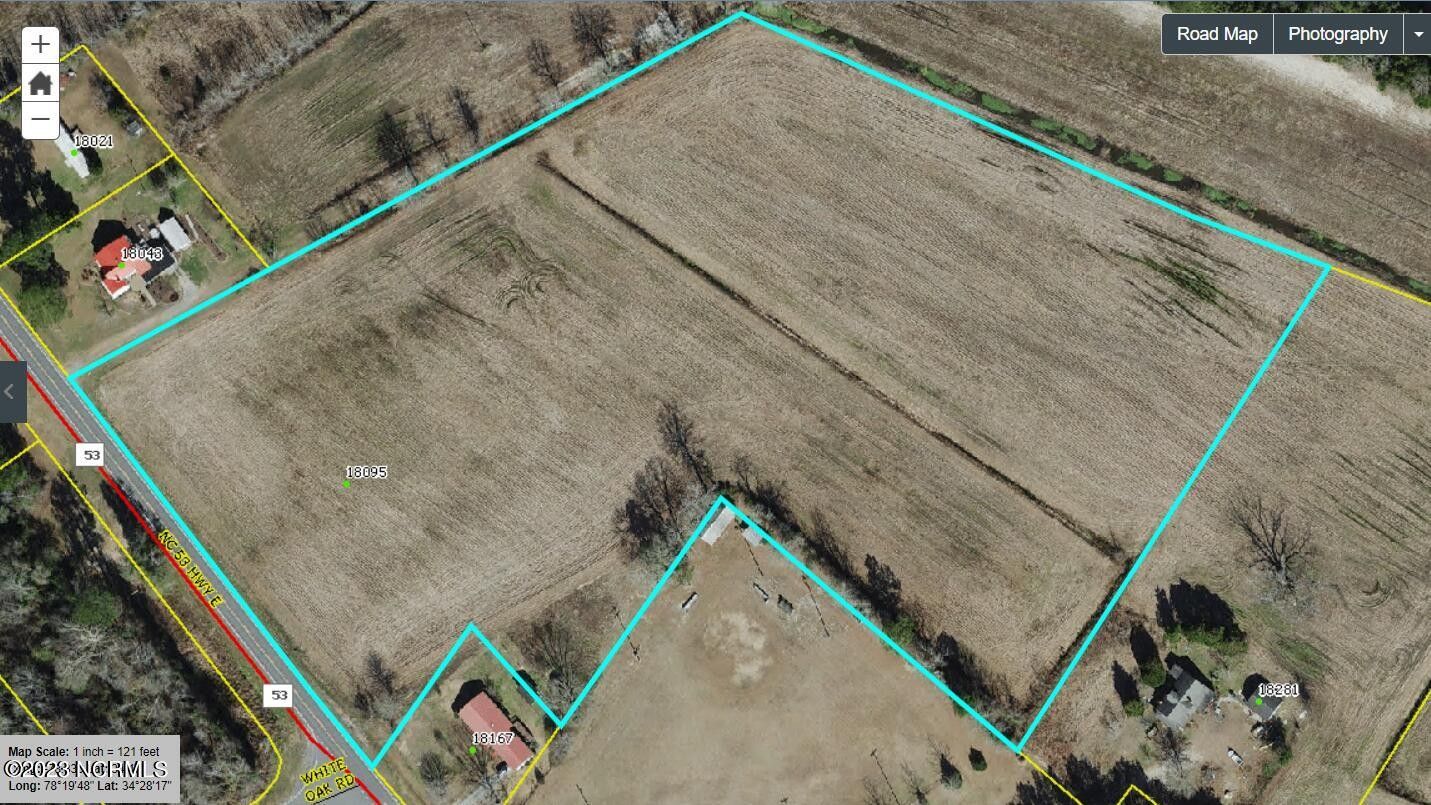 11.5 Acres, 18095 Nc Hwy 53 Highway E, Kelly, NC 28448 Land and Farm