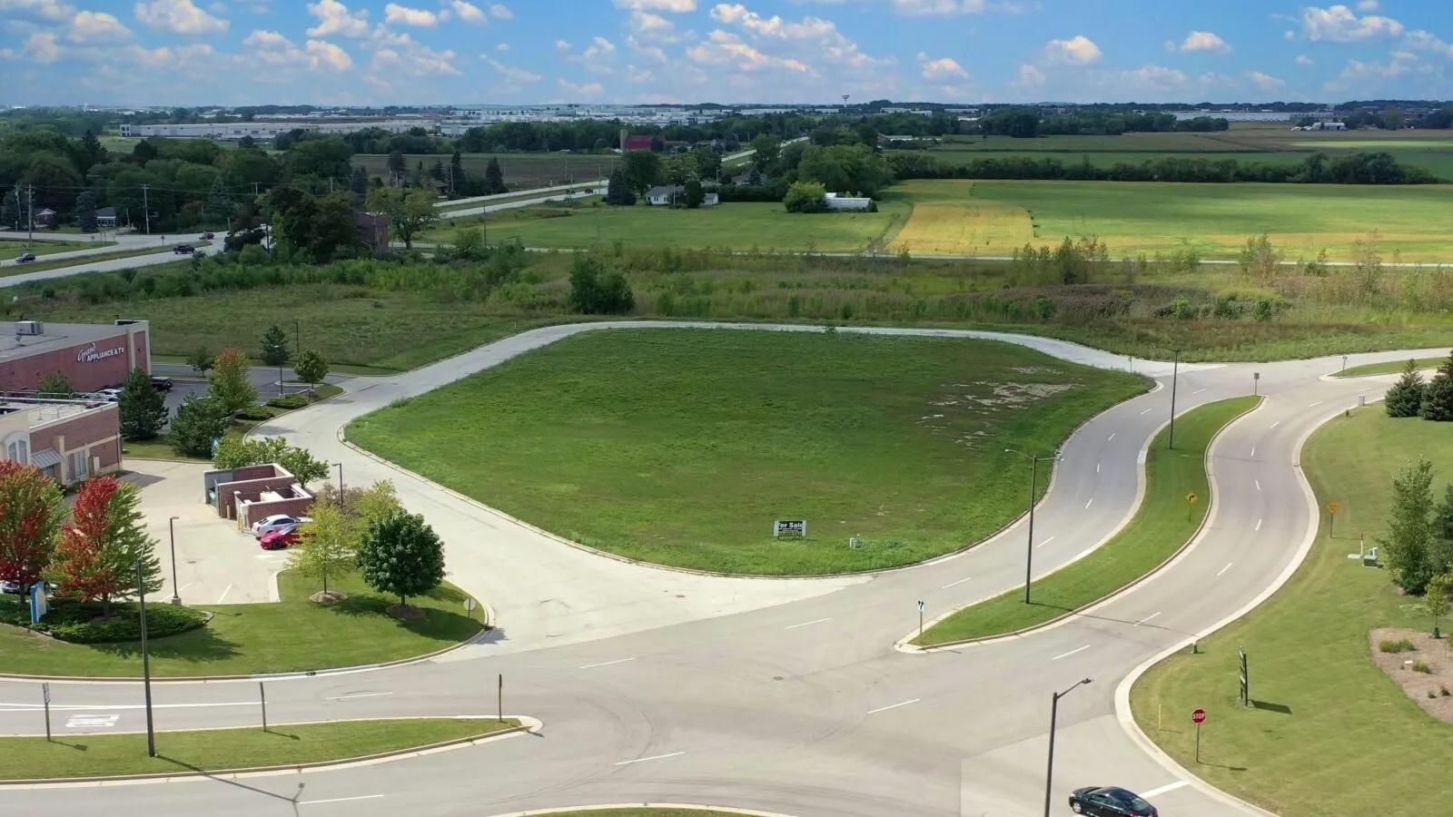 2.6 Acres, 930 Renaissance Blvd, Sturtevant, WI 53177 Land and Farm