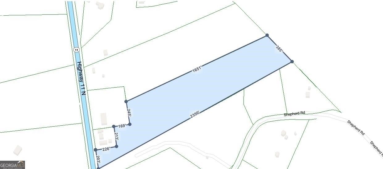 20 Acres, 22000 N Highway 11, Mansfield, GA 30055 Land and Farm