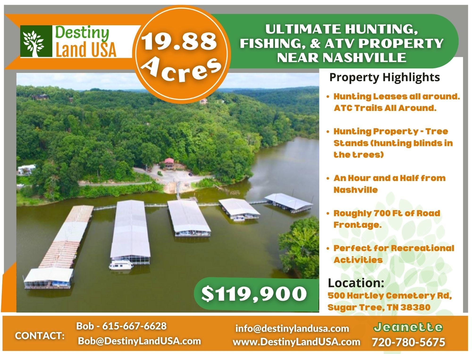 19.88 acres in Sugar Tree, TN, 38380 Land and Farm