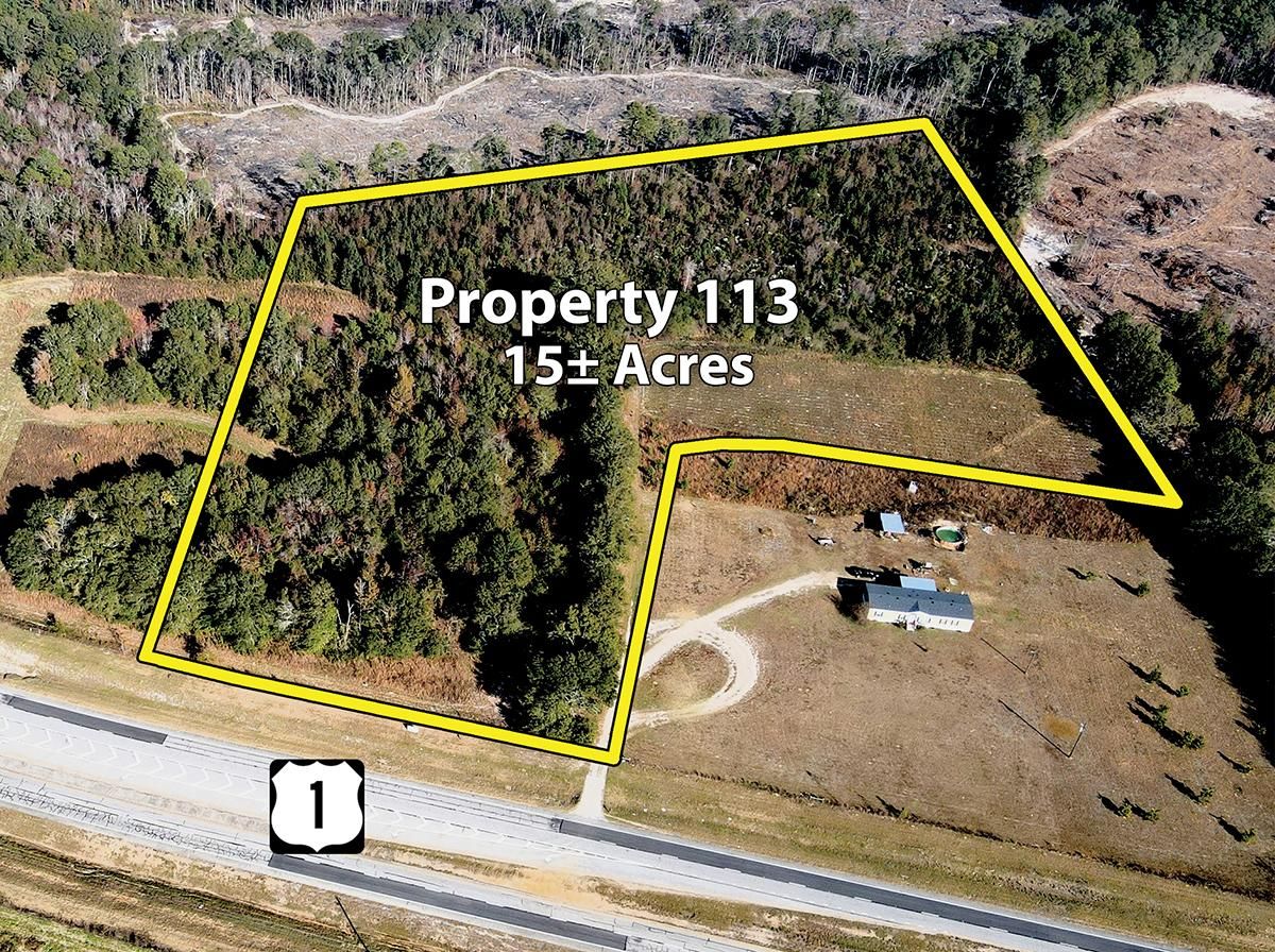 15 Acres, US Hwy 1, Swainsboro, GA 30401 Land and Farm