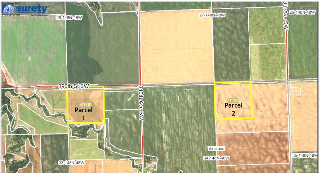 80 Acres, Climax, MN 56523 Land and Farm