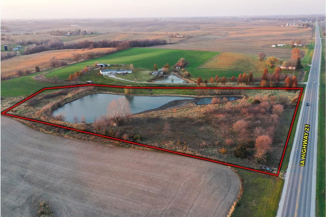 10 Acres, Iowa Highway 21, What Cheer, IA 50268 Land and Farm