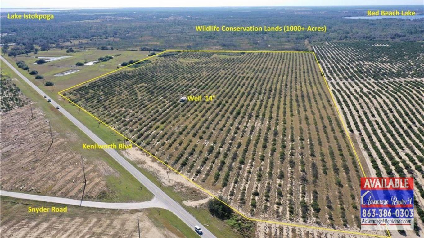 5031 Kenilworth Boulevard, Sebring, FL 33870 MLS 300198 Land and Farm