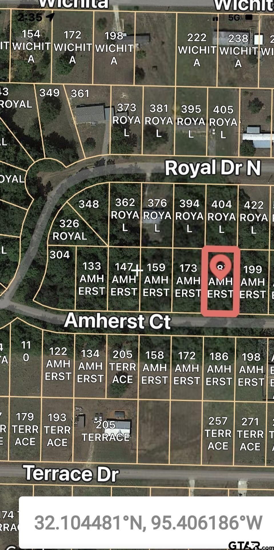 0.22 Acres, 187 Amherst Ct, Bullard, TX 75757 Land and Farm