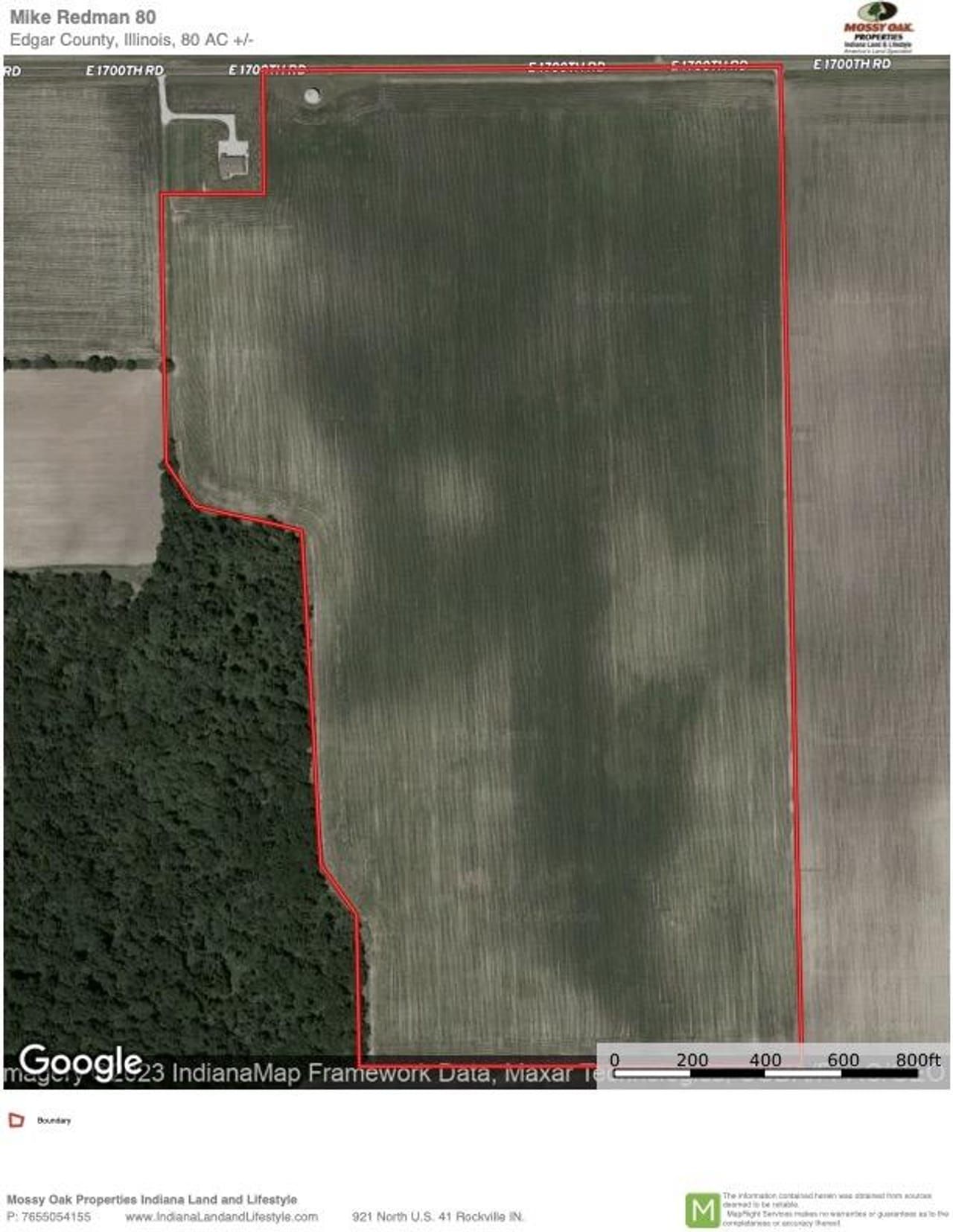 80 Acres, 1700 th rd, Chrisman, IL 61924 Land and Farm