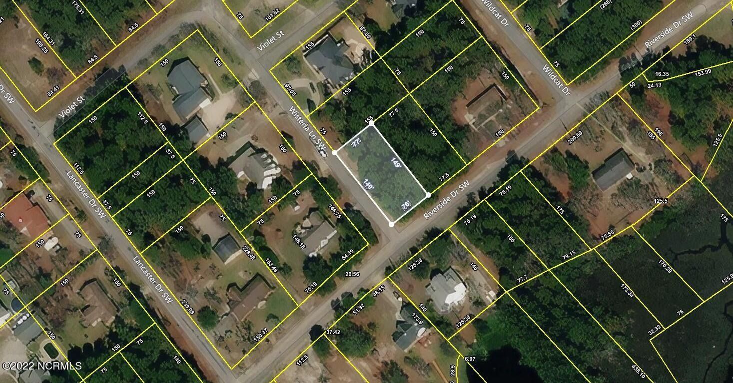 0.26 Acres, Lot 147 Riverside Drive SW, Varnamtown, NC 28462 Land and