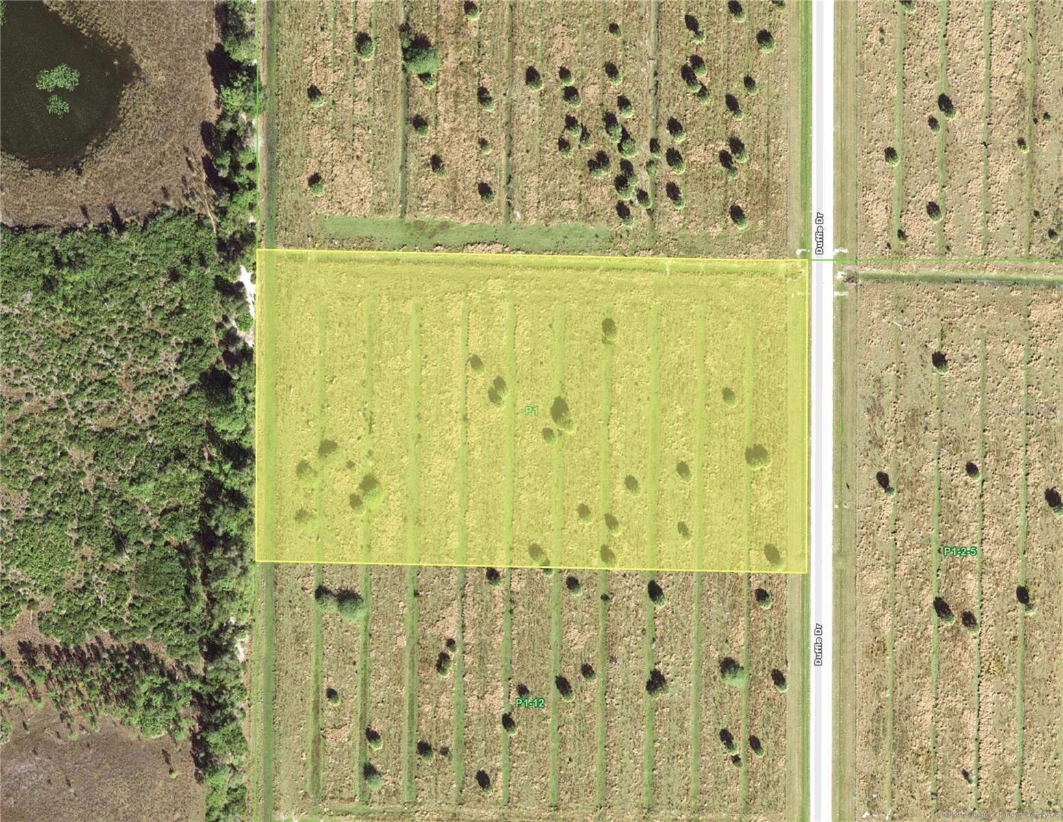 5.44 Acres, 8273 DUFFIE DRIVE, Punta Gorda, FL 33982 Land and Farm