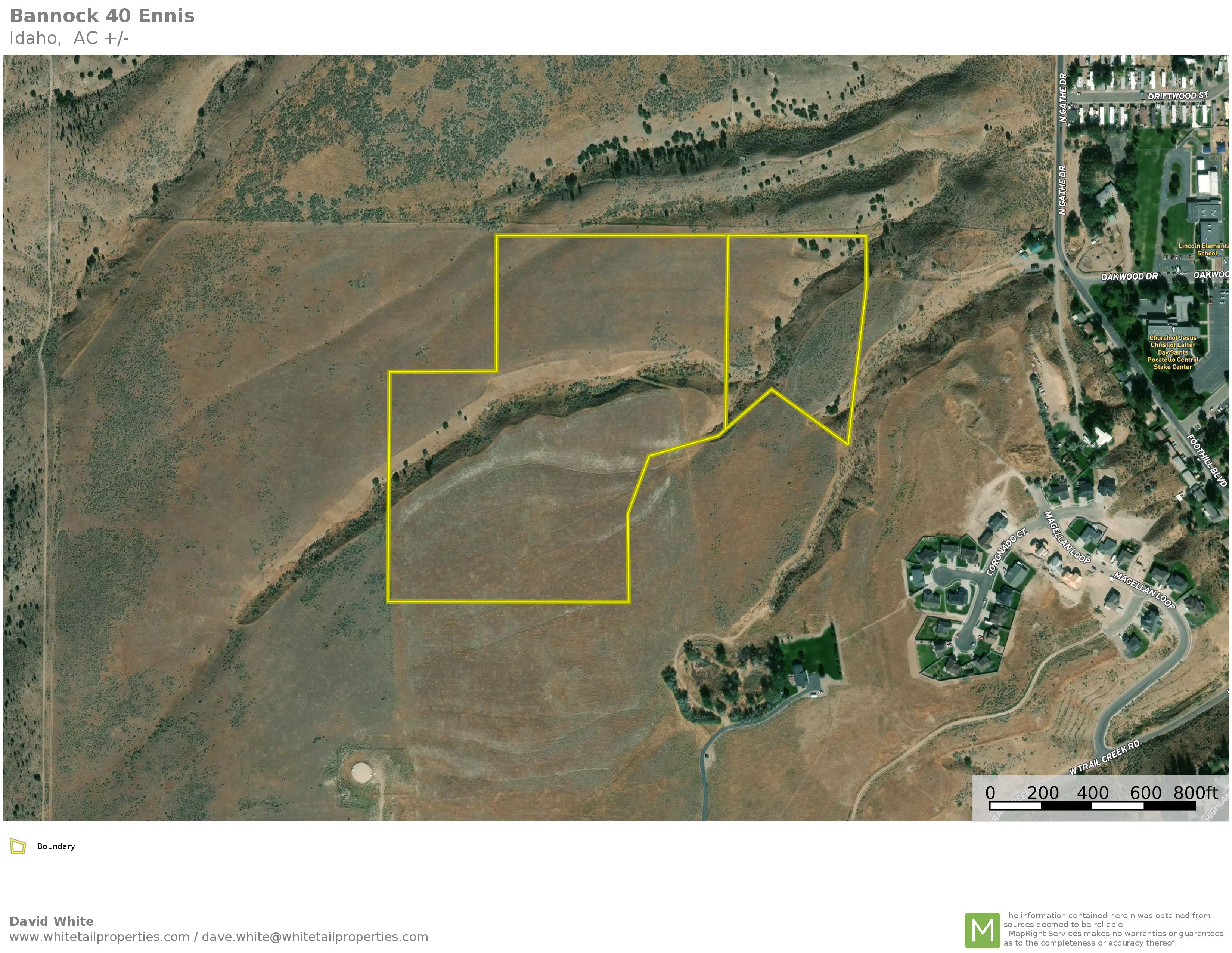 40 Acres, Champlaine Street, Pocatello, ID 83204 Land and Farm