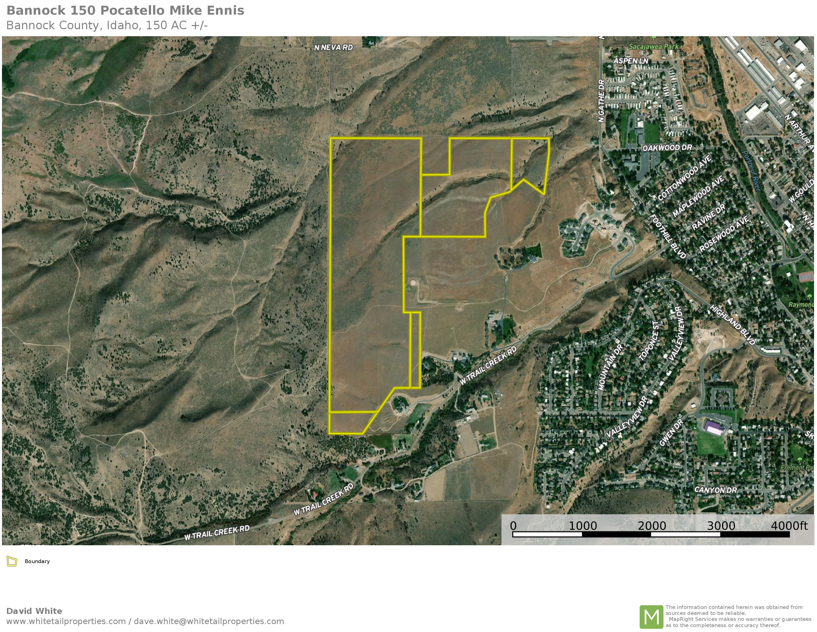 155 Acres, Champlaine Street, Pocatello, ID 83204 Land and Farm