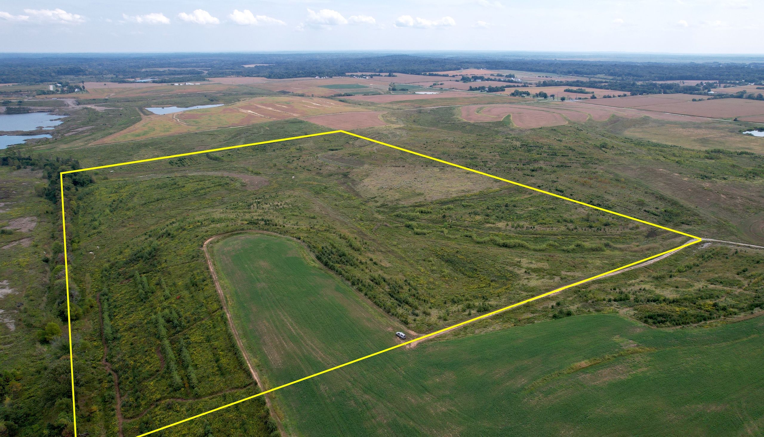 60.44 Acres, CO ROAD 1250 S, Lynnville, IN 47619 Land and Farm