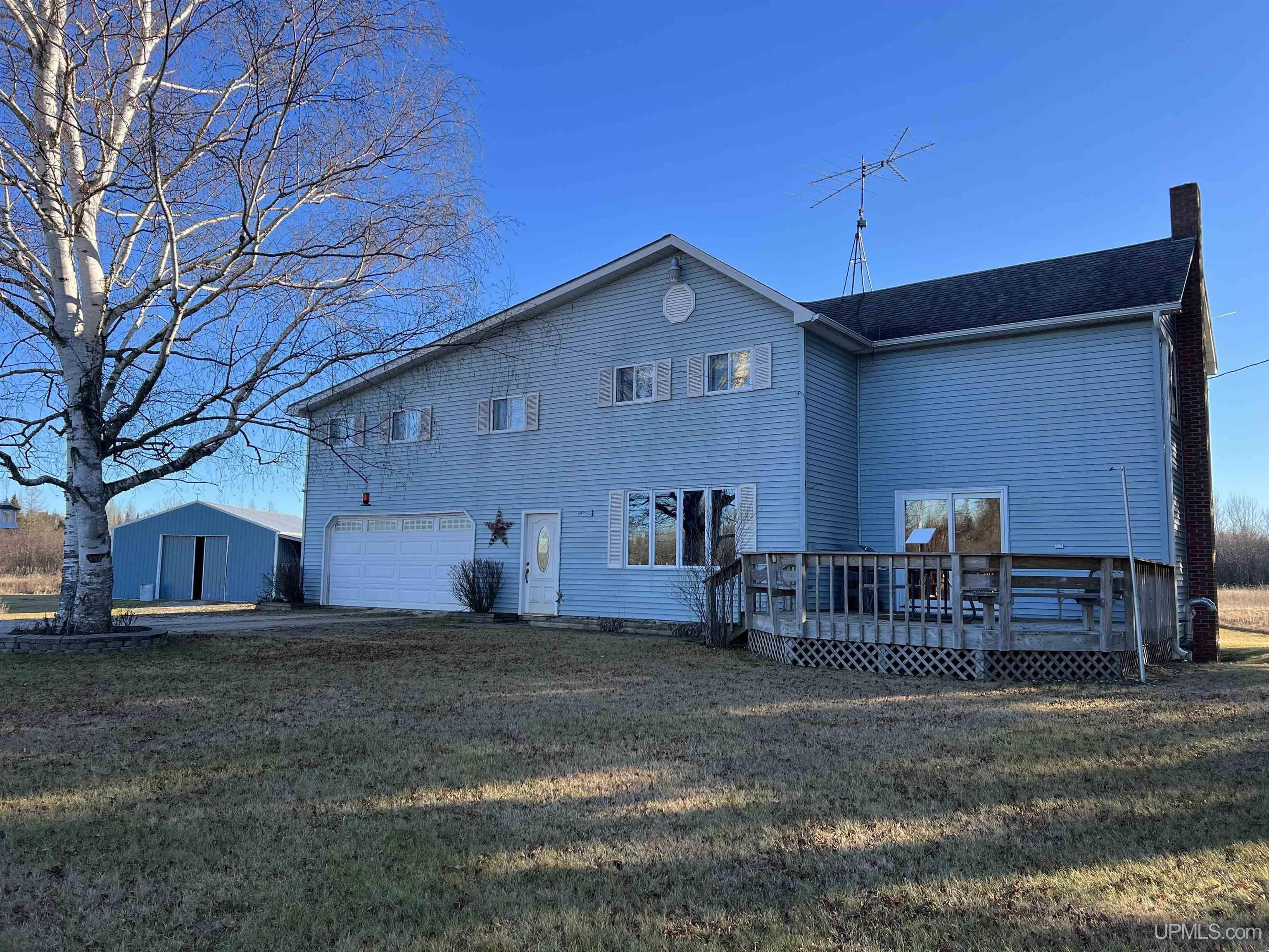 20 Acres, 2521 W Quarry, Gulliver, MI 49840 Land and Farm