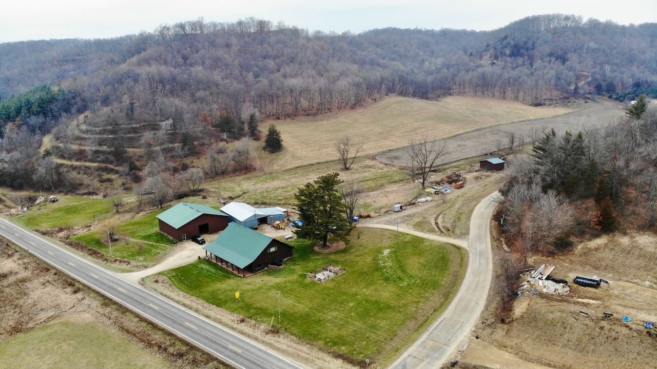 E13758 State Highway 82, La Farge, WI 54639 Land and Farm