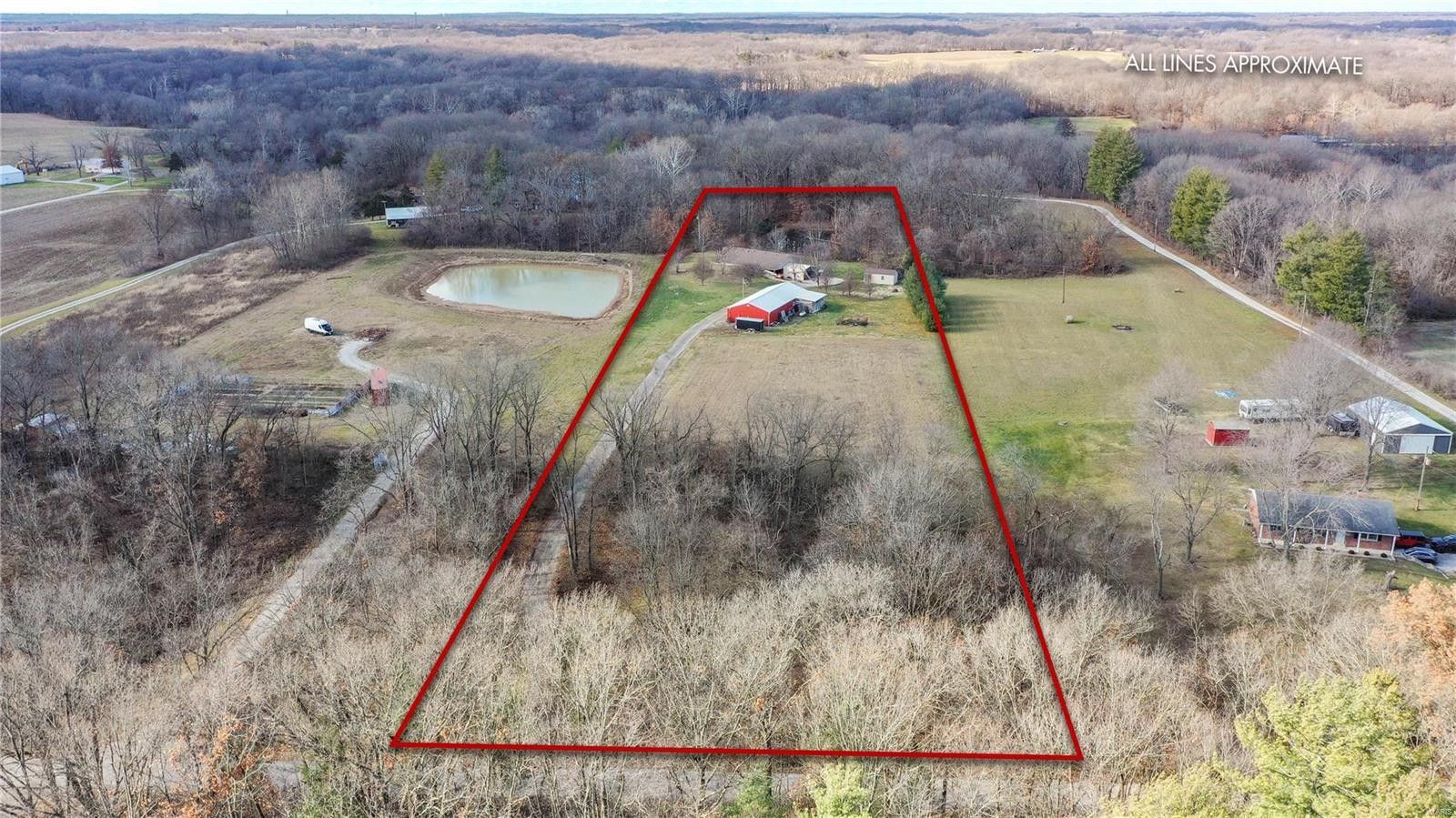 5 Acres, 9229 Snake Road, Dorsey, IL 62021 Land and Farm