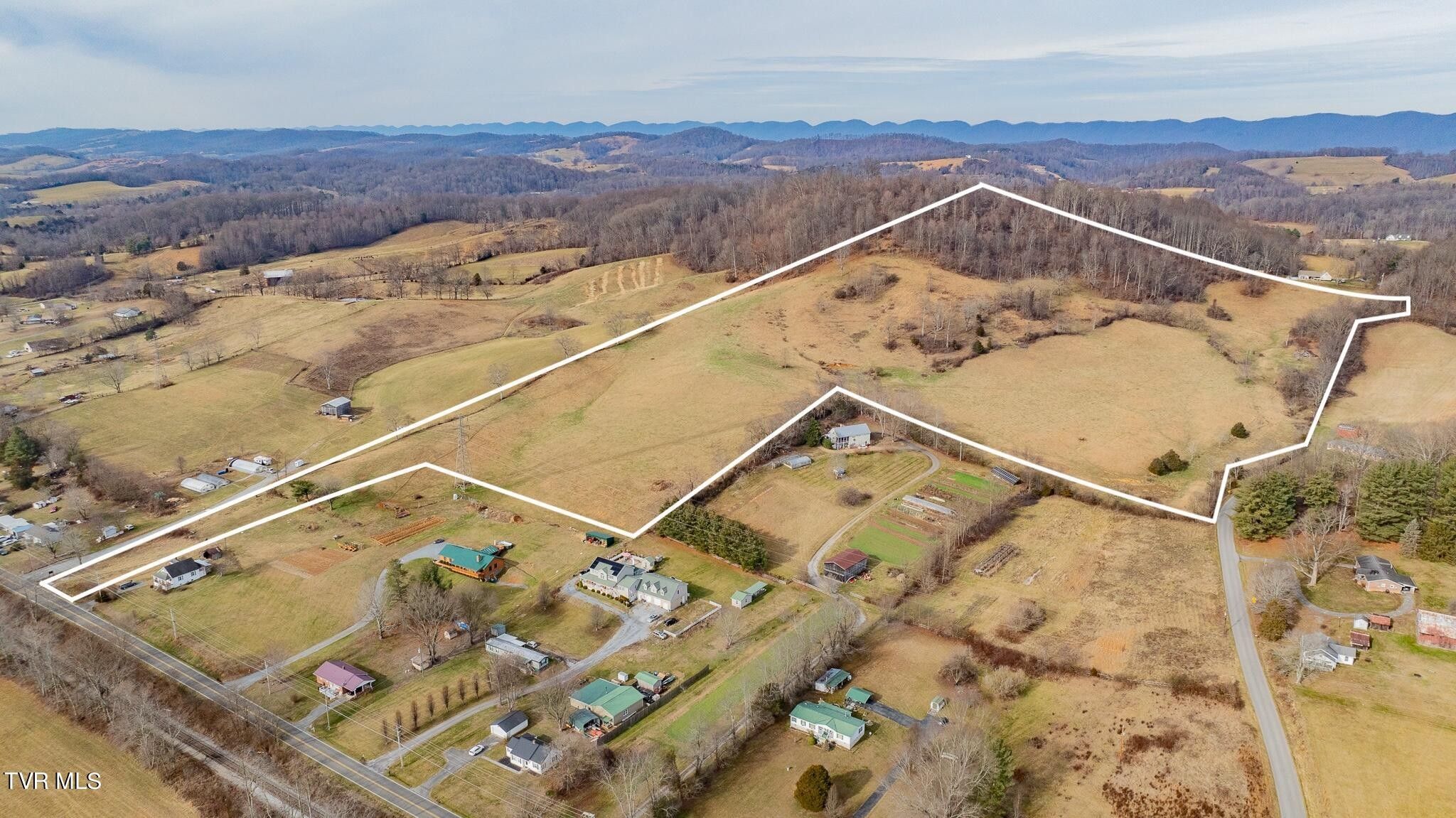 46.9 Acres, 10313 Wyndale Road, Abingdon, VA 24210 Land and Farm
