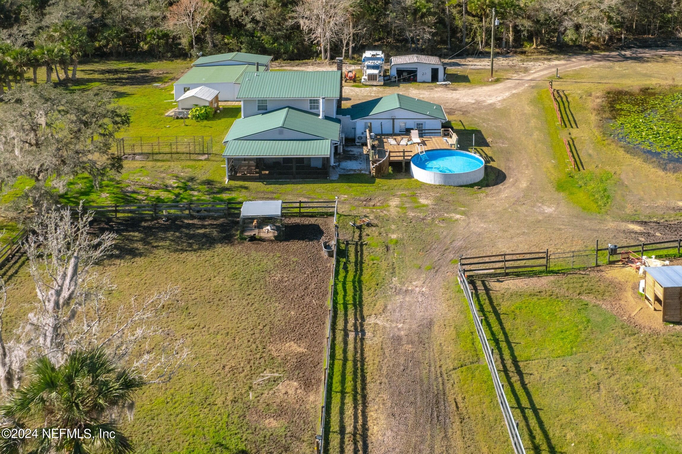 10.3 Acres, 6359 COUNTY ROAD 305, Bunnell, FL 32110 Land and Farm