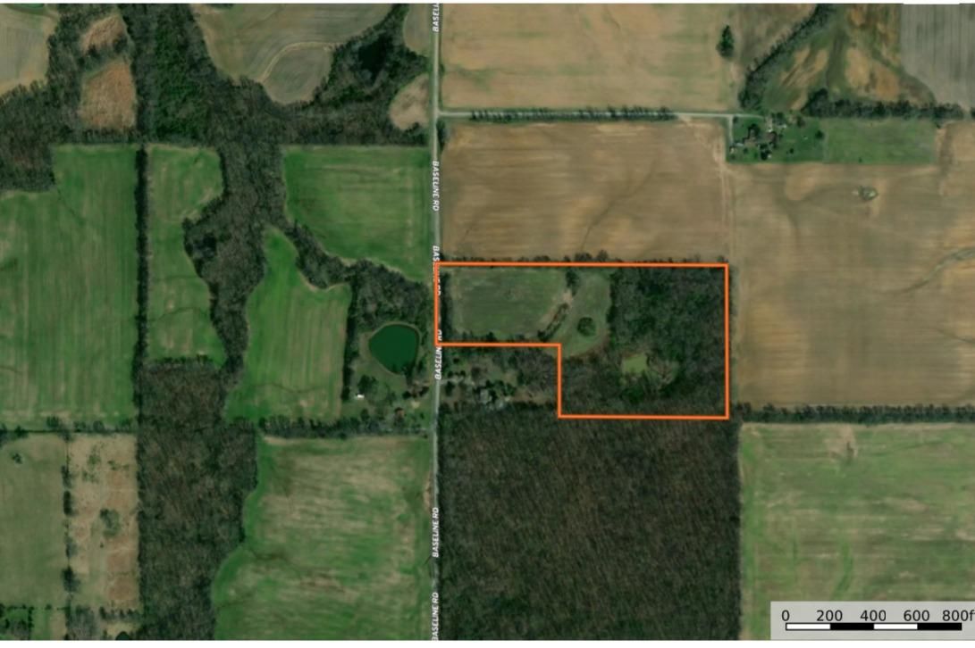 Baseline Road, Thompsonville, IL 62890 MLS 24013 Land and Farm