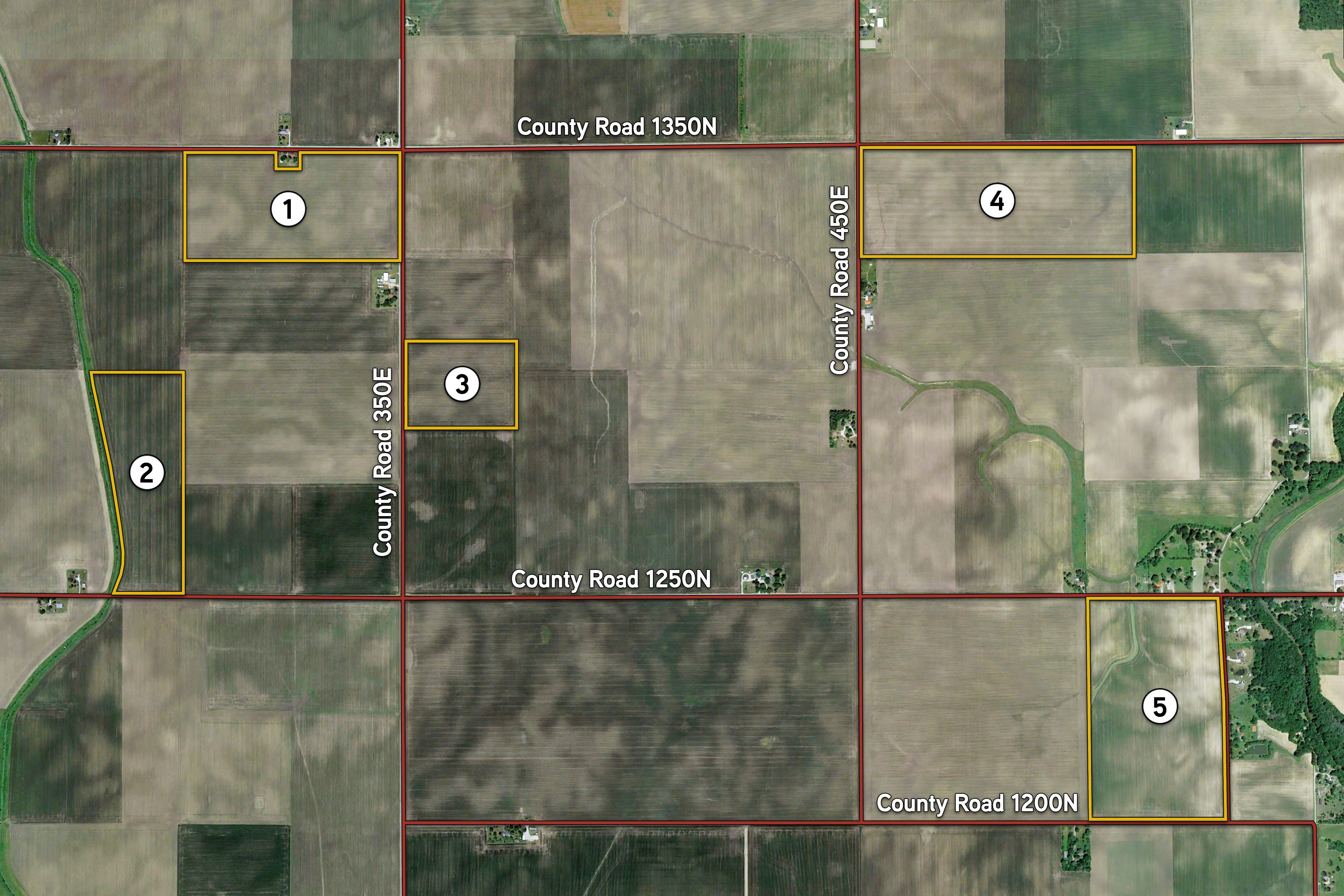 357 acres in Tuscola, IL, 61953 Land and Farm