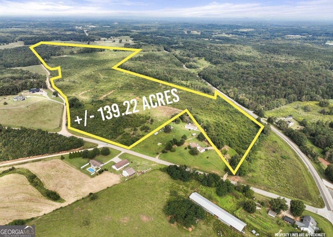 139.22 Acres, 578 Harber Road, Carnesville, GA 30521 Land and Farm