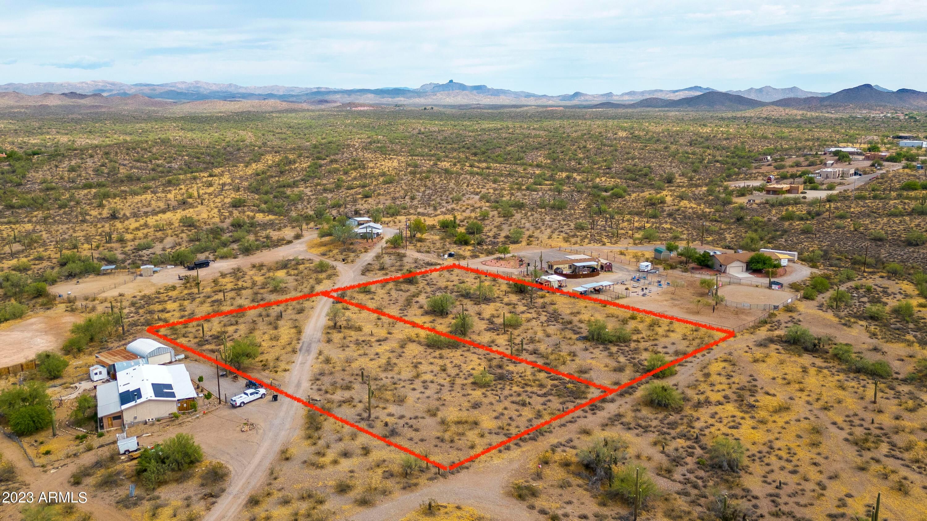 2.5 Acres, Rolling Rock Drive , Morristown, AZ 85342 Land and Farm