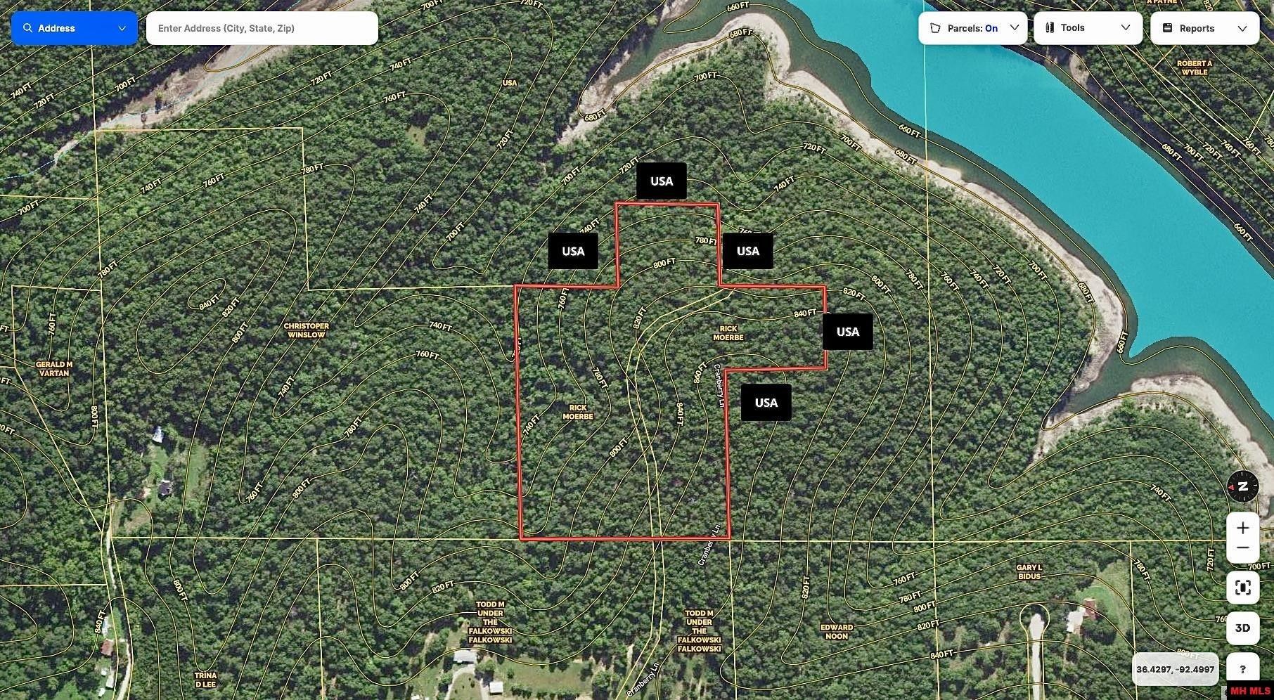 18.89 Acres, Tracts 811 CR 502, Mountain Home, AR 72653 Land and Farm